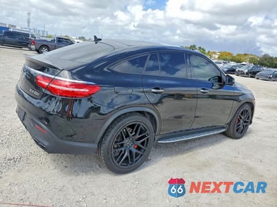 Trzecie zdjęcie samochodu z tyłu: 2018 MERCEDES-BENZ GLE COUPE 63 AMG-S VIN:4JGED7FB4JA092880 - miniatura