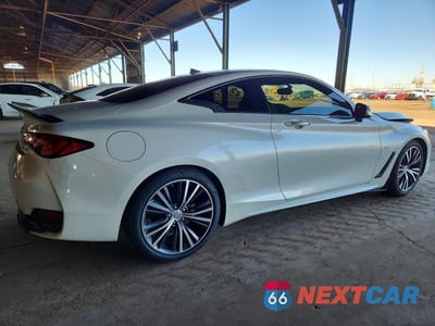 Trzecie zdjęcie samochodu z tyłu: 2017 INFINITI Q60 3.0T PREMIUM VIN:JN1EV7EK6HM361007 - miniatura