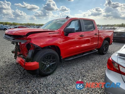 2025 CHEVROLET SILVERADO C1500 CUSTOM 1GCPABEK5SZ206852 - główne zdjęcie licytacji z USA - miniatura