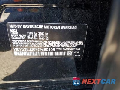 Zdjęcie 13 z 13 samochodu: 2023 BMW I7 XDRIVE60 VIN:WBY53EJ06PCM80108 - miniatura