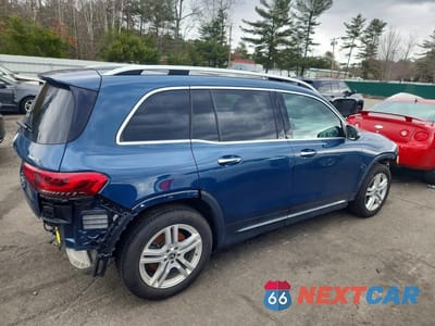 Trzecie zdjęcie samochodu z tyłu: 2022 MERCEDES-BENZ GLB 250 4MATIC VIN:W1N4M4HB4NW182060 - miniatura