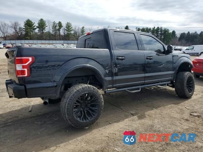 Trzecie zdjęcie samochodu z tyłu: 2019 FORD F150 SUPERCREW VIN:1FTEW1EP7KFC57723 - miniatura
