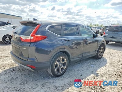 Trzecie zdjęcie samochodu z tyłu: 2018 HONDA CR-V EX VIN:7FARW1H57JE014755 - miniatura