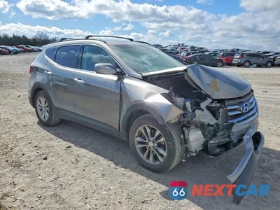 Czwarte zdjęcie samochodu z boku: 2018 HYUNDAI SANTA FE SPORT 2.0T VIN:5NMZU4LA2JH105826 - miniatura