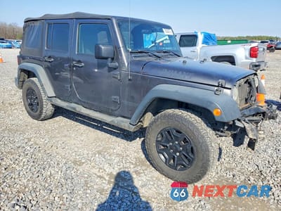 Czwarte zdjęcie samochodu z boku: 2014 JEEP WRANGLER VIN:1C4BJWDG2EL290392 - miniatura