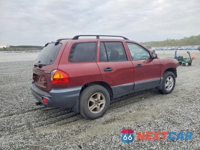 Trzecie zdjęcie samochodu z tyłu: 2002 HYUNDAI SANTA FE GLS VIN:KM8SC13D62U312075 - miniatura