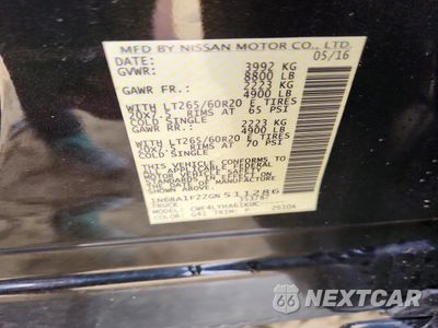 Zdjęcie 12 z 13 samochodu: 2016 NISSAN TITAN XD PLATINUM RESERVE VIN:1N6BA1F22GN511286 - miniatura