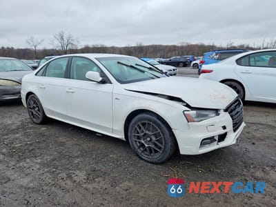 Czwarte zdjęcie samochodu z boku: 2014 AUDI A4 PREMIUM QUATTRO A VIN:WAUFFAFL4EN010828 - miniatura