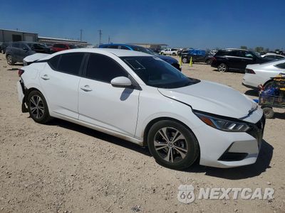 Czwarte zdjęcie samochodu z boku: 2020 NISSAN SENTRA SV VIN:3N1AB8CV2LY218328 - miniatura