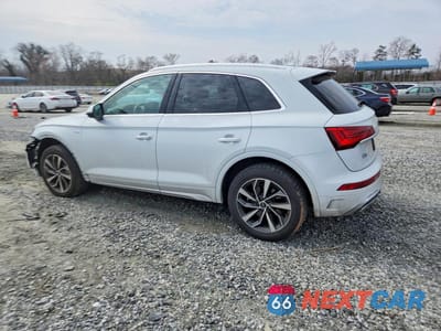 Drugie zdjęcie samochodu z przodu: 2022 AUDI Q5 PREMIUM PLUS 45 VIN:WA1EAAFY4N2122131 - miniatura