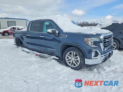 Czwarte zdjęcie samochodu z boku: 2020 GMC SIERRA K1500 SLT VIN:3GTU9DED3LG319810 - miniatura