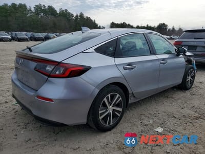 Trzecie zdjęcie samochodu z tyłu: 2023 HONDA CIVIC LX VIN:19XFL2H59PE023680 - miniatura