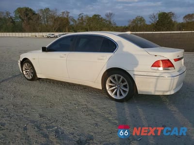 Drugie zdjęcie samochodu z przodu: 2003 BMW 745 LI VIN:WBAGN63463DR11803 - miniatura