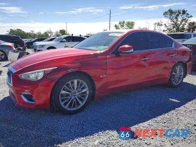 2021 INFINITI Q50 LUXE JN1EV7BP5MM700270 - główne zdjęcie licytacji z USA - miniatura