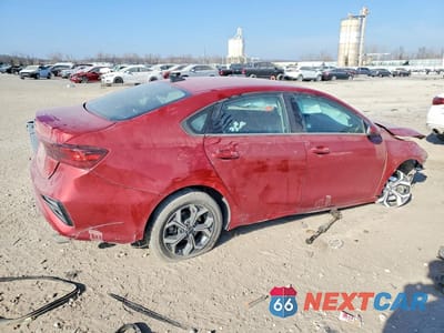 Trzecie zdjęcie samochodu z tyłu: 2019 KIA FORTE LXS VIN:3KPF24AD2KE018605 - miniatura