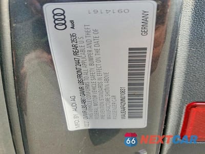 Zdjęcie 13 z 13 samochodu: 2021 AUDI A4 PREMIUM PLUS 45 HYBRID VIN:WAUEAAF42MN010831 - miniatura