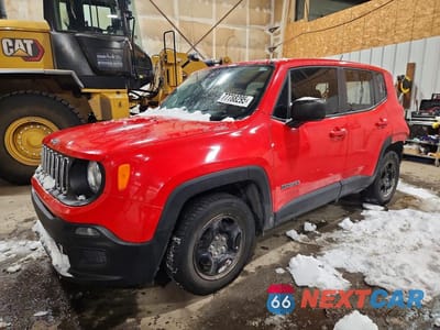 2017 JEEP RENEGADE SPORT ZACCJAAB3HPE51090 - główne zdjęcie licytacji z USA - miniatura