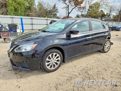2019 NISSAN SENTRA SV 3N1AB7AP3KY212888 - główne zdjęcie licytacji z USA - miniatura