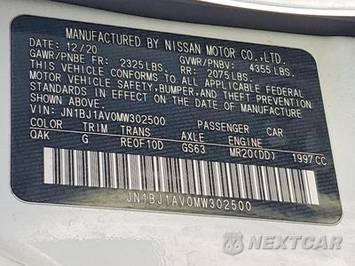 Zdjęcie 13 z 13 samochodu: 2021 NISSAN ROGUE SPORT S VIN:JN1BJ1AV0MW302500 - miniatura