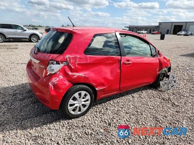 Trzecie zdjęcie samochodu z tyłu: 2012 TOYOTA YARIS 3-DOOR L VIN:JTDJTUD39CD533338 - miniatura