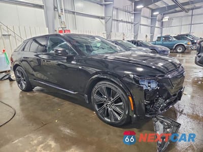 Czwarte zdjęcie samochodu z boku: 2024 CADILLAC LYRIQ SPORT VIN:1GYKPWRL7RZ112608 - miniatura