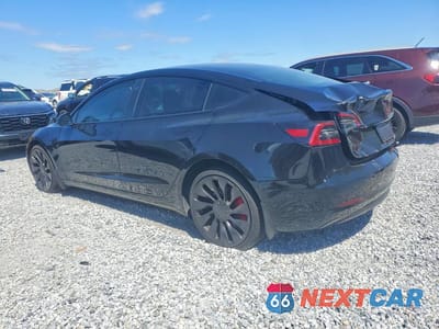 Drugie zdjęcie samochodu z przodu: 2023 TESLA MODEL 3 VIN:5YJ3E1ECXPF586063 - miniatura