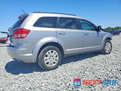 Trzecie zdjęcie samochodu z tyłu: 2018 DODGE JOURNEY SE VIN:3C4PDCAB2JT426796 - miniatura