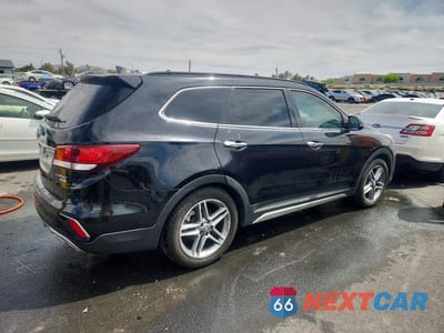 Trzecie zdjęcie samochodu z tyłu: 2017 HYUNDAI SANTA FE LIMITED ULTIMATE VIN:KM8SR4HF8HU244798 - miniatura