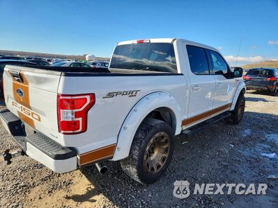 Trzecie zdjęcie samochodu z tyłu: 2019 FORD F150 SUPERCREW VIN:1FTEW1EP9KFD37833 - miniatura