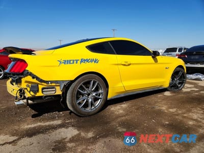 Trzecie zdjęcie samochodu z tyłu: 2015 FORD MUSTANG GT VIN:1FA6P8CF7F5311270 - miniatura