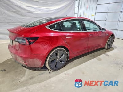 Trzecie zdjęcie samochodu z tyłu: 2020 TESLA MODEL 3 VIN:5YJ3E1EA5LF739649 - miniatura