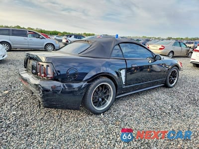 Trzecie zdjęcie samochodu z tyłu: 2001 FORD MUSTANG GT VIN:1FAFP45X11F126679 - miniatura