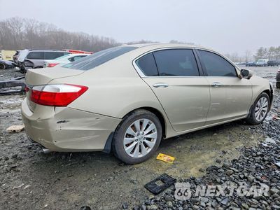 Trzecie zdjęcie samochodu z tyłu: 2015 HONDA ACCORD EXL VIN:1HGCR2F88FA054551 - miniatura