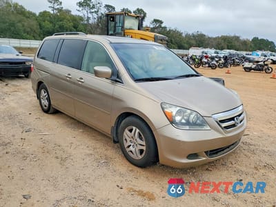 Czwarte zdjęcie samochodu z boku: 2006 HONDA ODYSSEY EXL VIN:5FNRL38686B418468 - miniatura