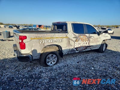 Trzecie zdjęcie samochodu z tyłu: 2023 CHEVROLET SILVERADO C1500 VIN:1GCPAAEK3PZ208679 - miniatura
