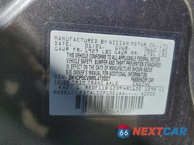 Zdjęcie 13 z 13 samochodu: 2021 NISSAN KICKS SV VIN:3N1CP5CV9ML472027 - miniatura
