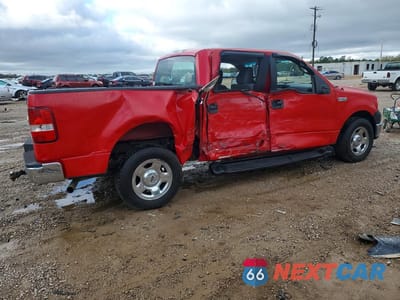 Trzecie zdjęcie samochodu z tyłu: 2008 FORD F150 SUPERCREW VIN:1FTRW12W68FB88853 - miniatura
