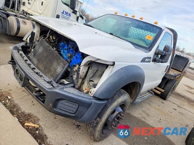 2013 FORD F450 SUPER DUTY FLATBED TRUCK 1FDUF4GY5DEB14678 - główne zdjęcie licytacji z USA - miniatura