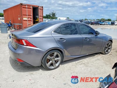 Trzecie zdjęcie samochodu z tyłu: 2014 LEXUS IS 350 BASE VIN:JTHBE1D22E5001736 - miniatura