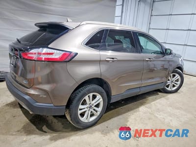 Trzecie zdjęcie samochodu z tyłu: 2019 FORD EDGE SEL VIN:2FMPK4J90KBB72717 - miniatura