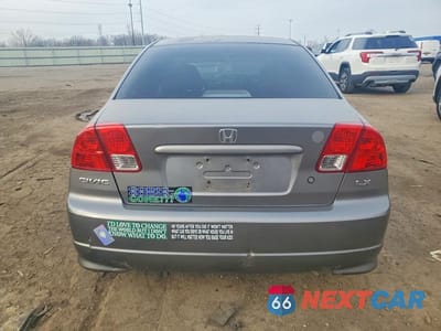 Zdjęcie 6 z 12 samochodu: 2004 HONDA CIVIC LX VIN:2HGES165X4H597945 - miniatura