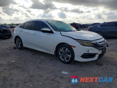 Czwarte zdjęcie samochodu z boku: 2018 HONDA CIVIC LX VIN:2HGFC2F51JH601660 - miniatura