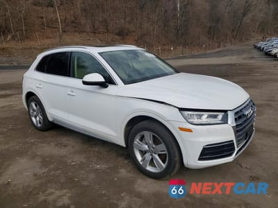 Czwarte zdjęcie samochodu z boku: 2019 AUDI Q5 PREMIUM PLUS VIN:WA1BNAFY6K2072917 - miniatura