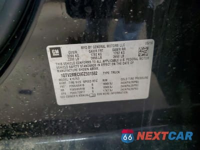 Zdjęcie 12 z 12 samochodu: 2016 GMC SIERRA K1500 SLE VIN:1GTV2MEC6GZ301582 - miniatura