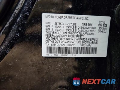 Zdjęcie 13 z 13 samochodu: 2020 ACURA MDX TECHNOLOGY VIN:5J8YD4H5XLL000252 - miniatura