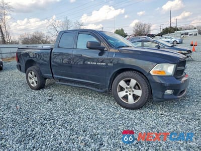 Czwarte zdjęcie samochodu z boku: 2012 DODGE RAM 1500 ST VIN:1C6RD6FT8CS258928 - miniatura