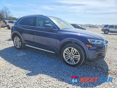 Czwarte zdjęcie samochodu z boku: 2018 AUDI Q5 PREMIUM PLUS VIN:WA1BNAFY3J2016044 - miniatura