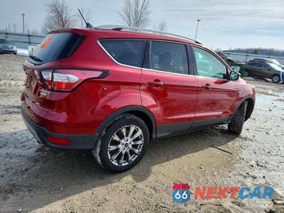 Trzecie zdjęcie samochodu z tyłu: 2018 FORD ESCAPE TITANIUM VIN:1FMCU0J93JUA02183 - miniatura