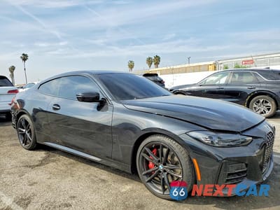 Czwarte zdjęcie samochodu z boku: 2021 BMW M440I VIN:WBA83AP0XRCP33171 - miniatura