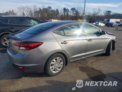 Trzecie zdjęcie samochodu z tyłu: 2019 HYUNDAI ELANTRA 4D VIN:KMHD74LF6KU812009 - miniatura